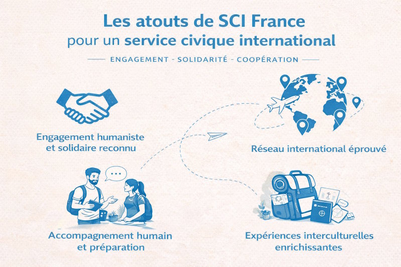 atouts SCI service civique