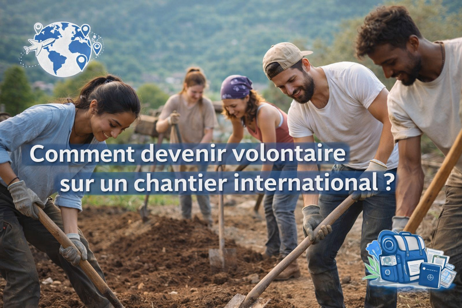 devenir volontaire chantier international